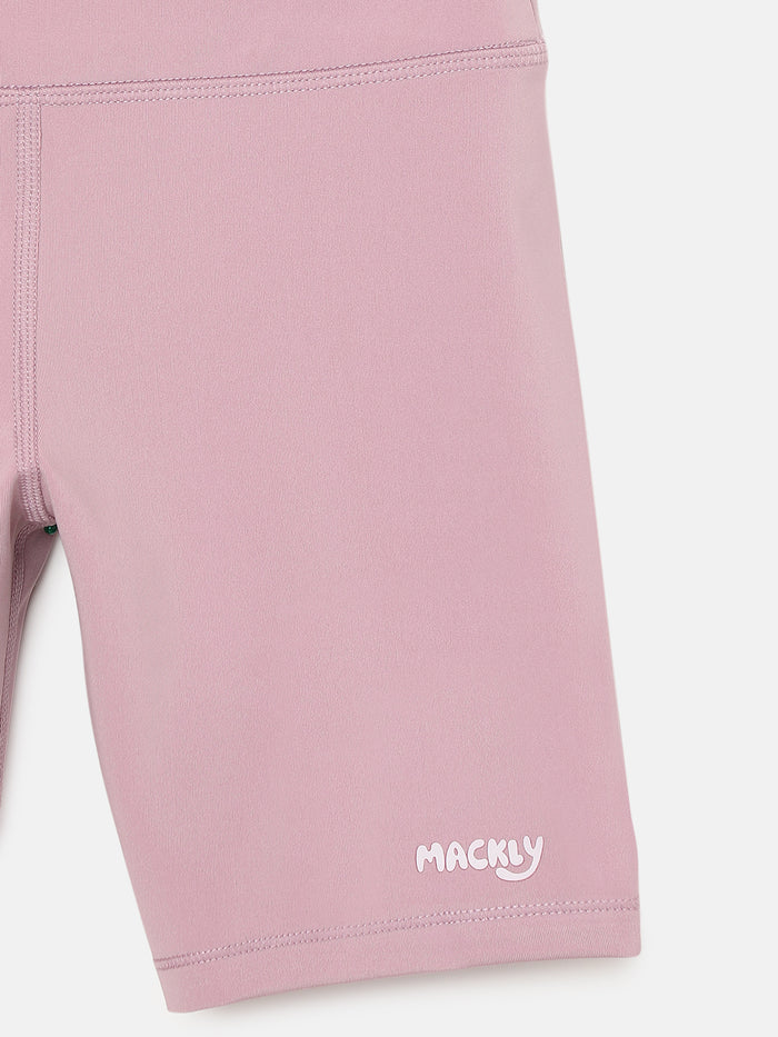 GIRLS BIKER SHORTS - PINK