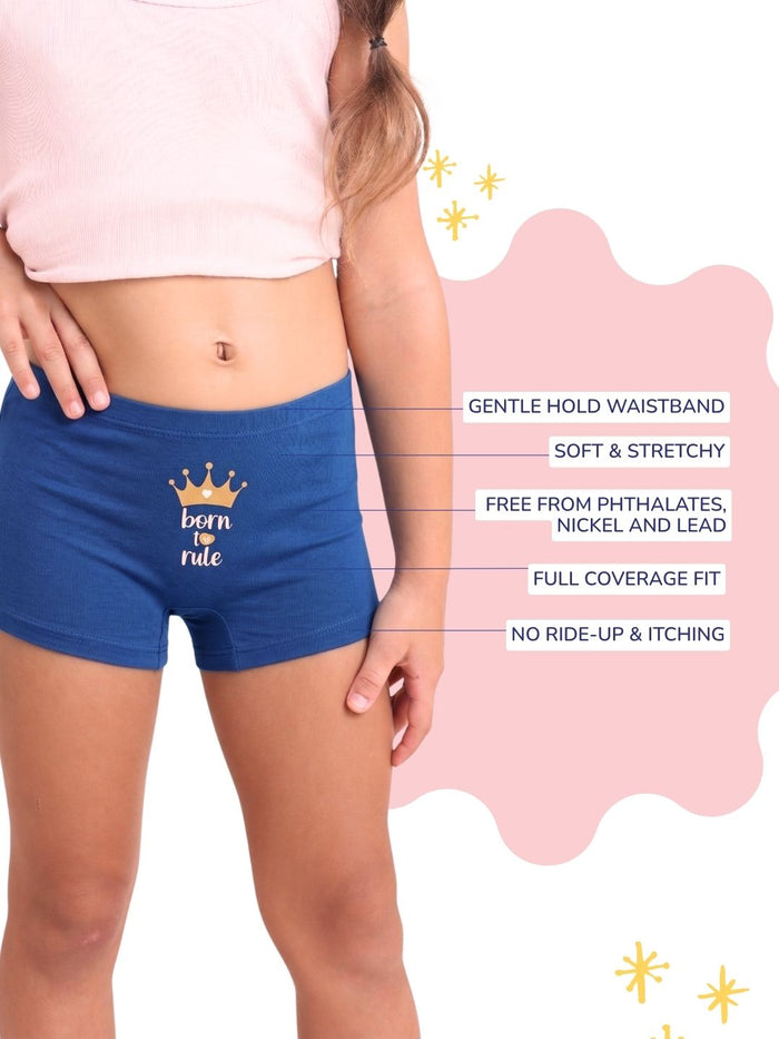 Girls Boxers - Pack of 3