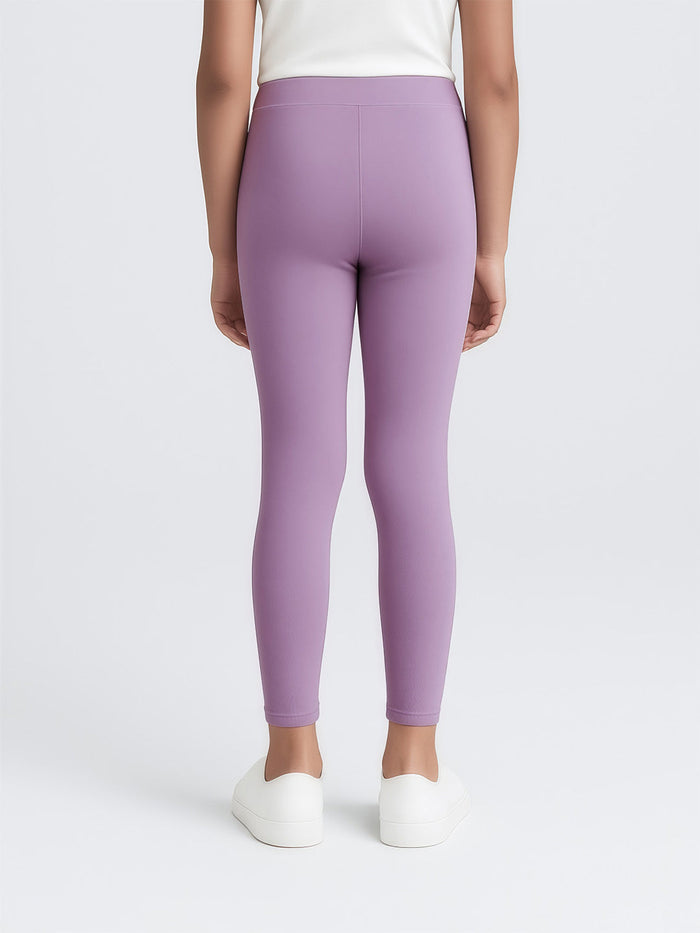 Girls Cotton Leggings - Pack of 2