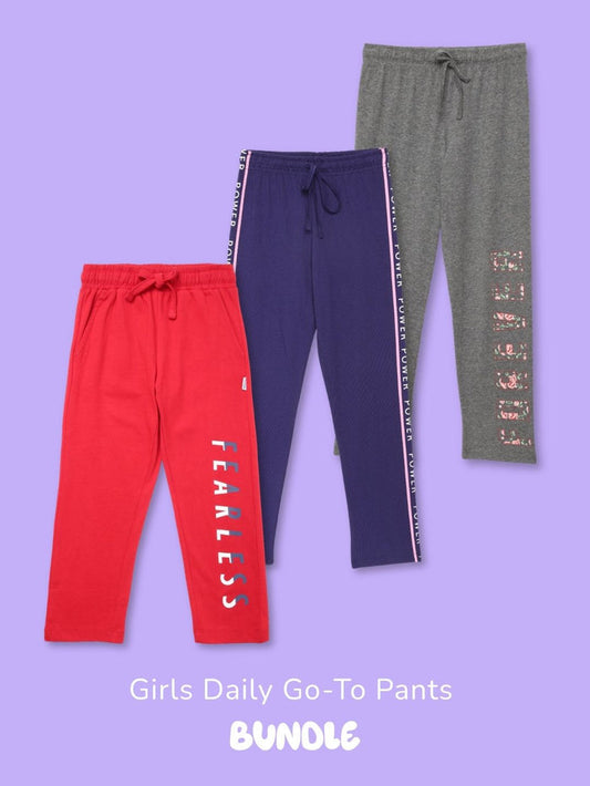 Girls Daily Go-To Pants Pack – Pack of 3