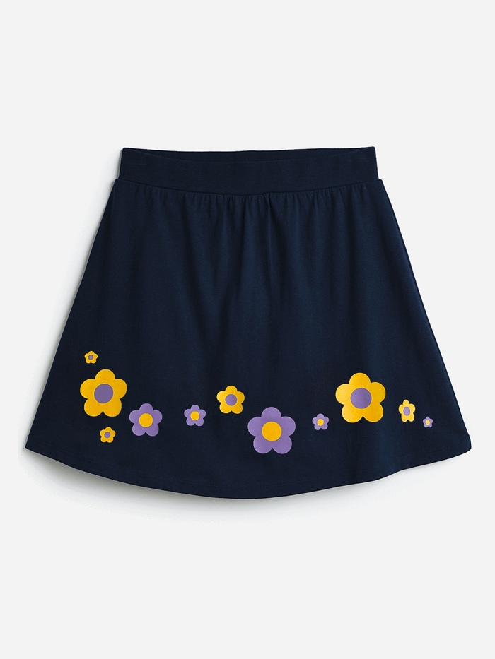 Girls Everyday Skort Skirt | 3-in-1 Skirt with Built-in Shorts & Gusset