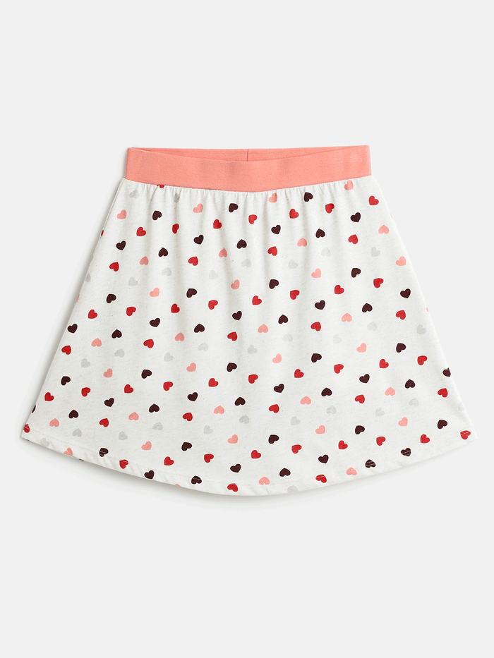 Girls Everyday Skort Skirt | 3-in-1 Skirt with Built-in Shorts & Gusset