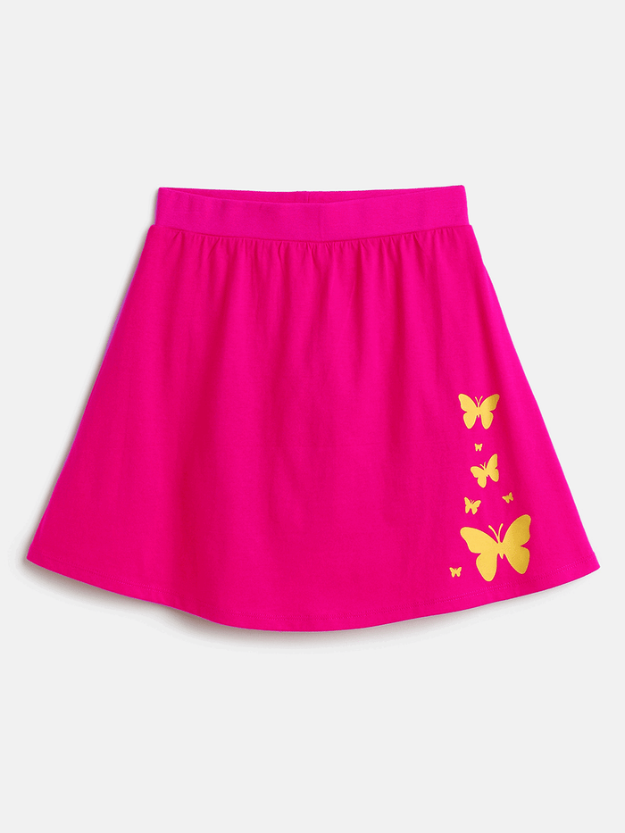Girls Everyday Skort Skirt | 3-in-1 Skirt with Built-in Shorts & Gusset