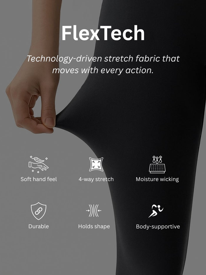 Girls Flextech Matchpoint Skirt - Black