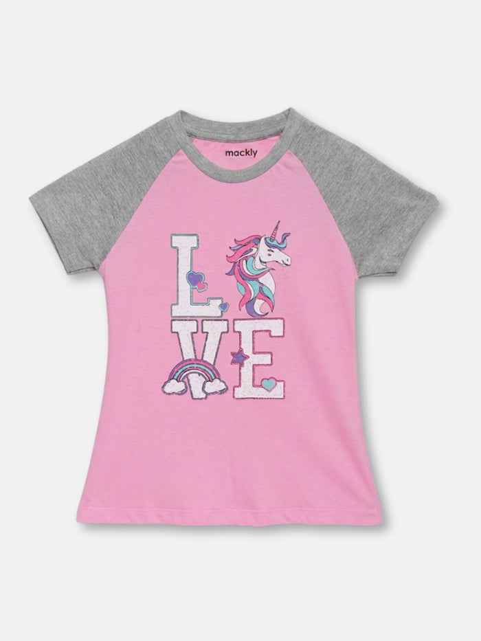 Girls Fun Vibes Tee Pack – Pack of 4