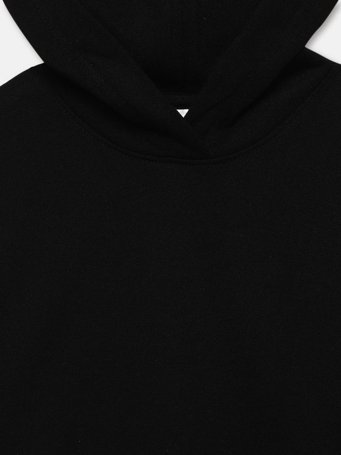 Girls Glowup Sleeve Printed Sweatshirt