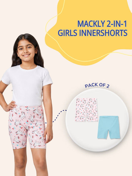Girls Innershorts - Pack of 2