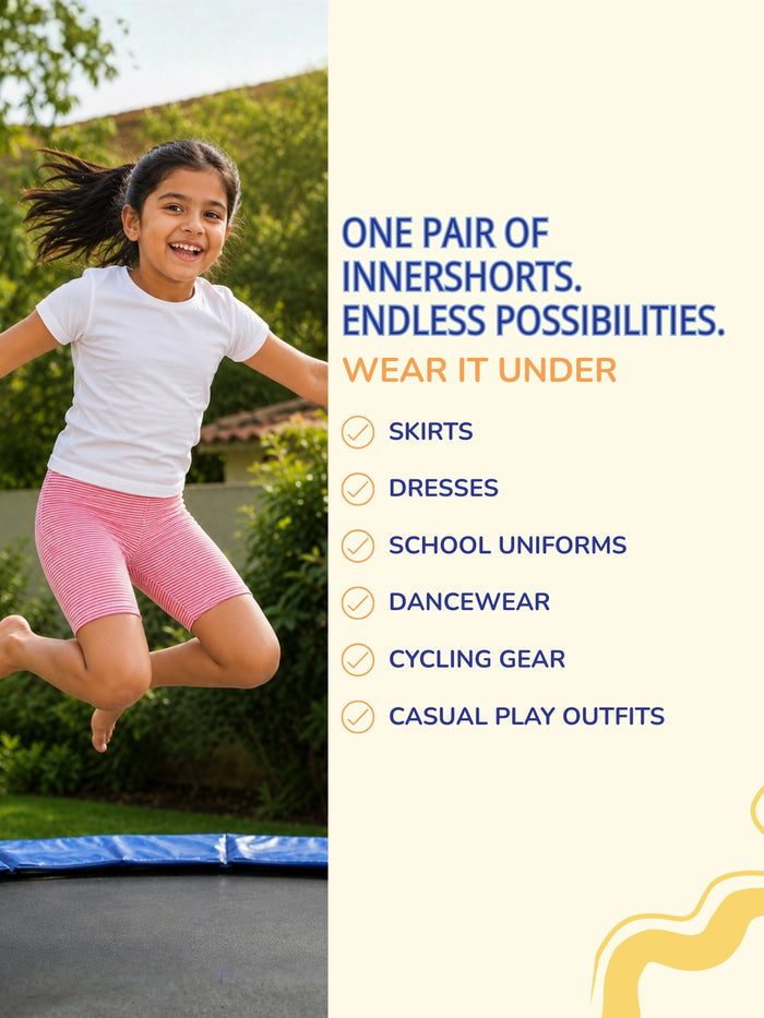 Girls Innershorts - Pack of 2