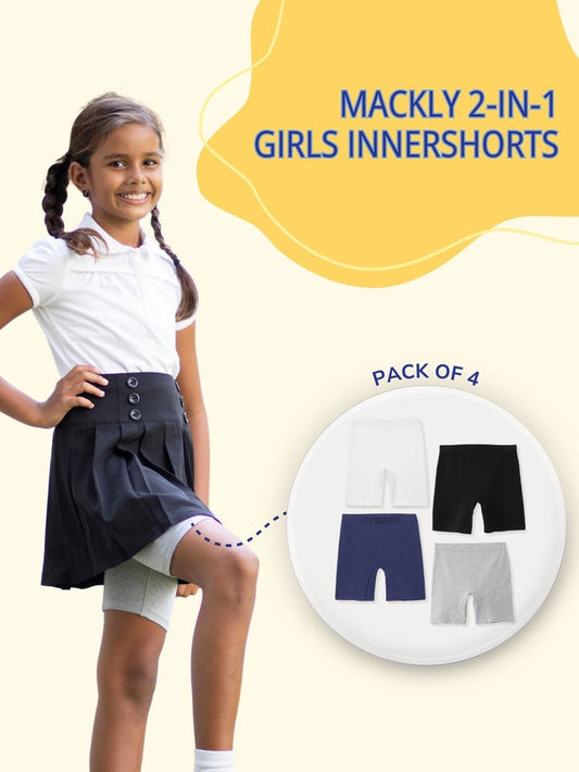 Girls Innershorts - Pack of 4