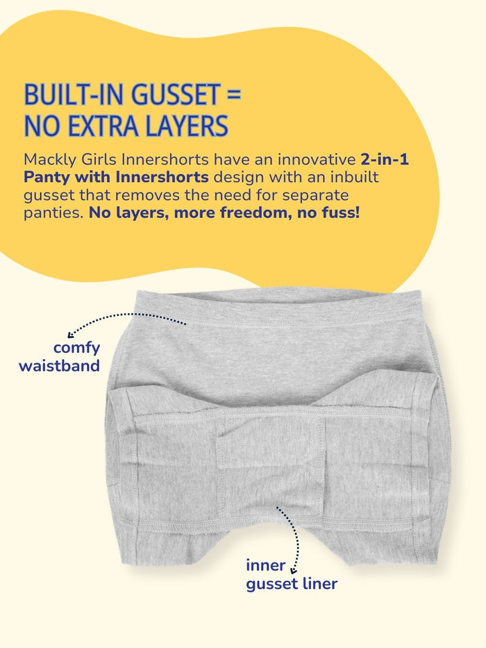 GIRLS INNERSHORTS - Pack of 4