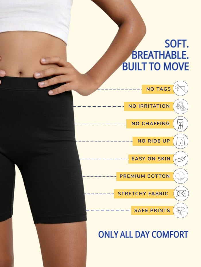 Girls Innershorts - Pack of 4
