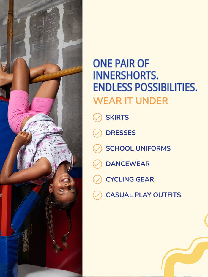 Girls Innershorts - Pack of 4