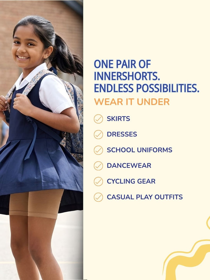 Girls Innershorts - Pack of 4