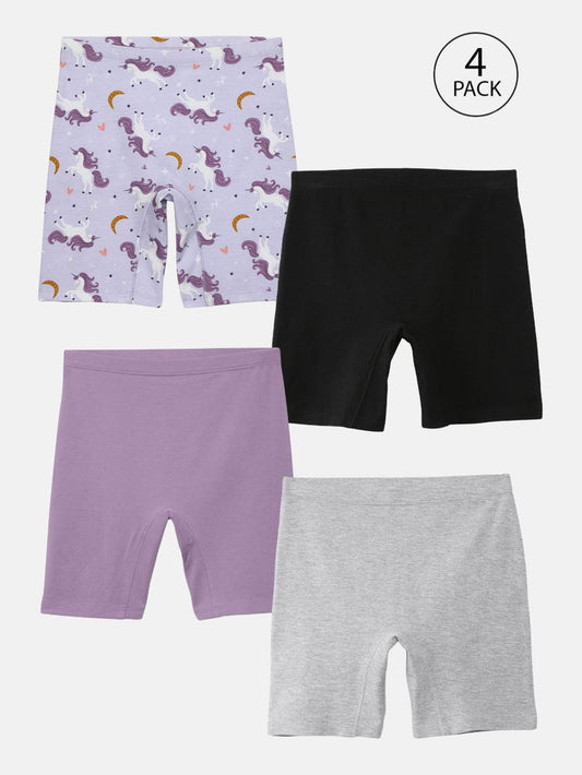 GIRLS INNERSHORTS, PACK OF 4