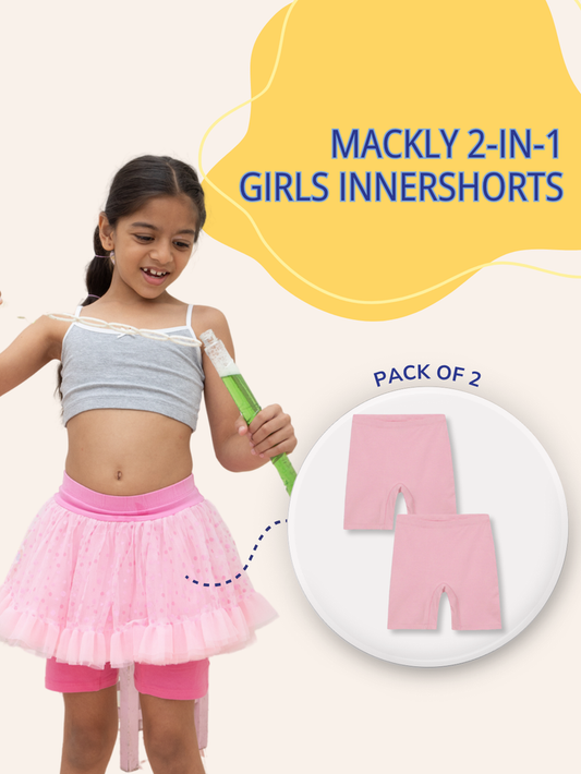 GIRLS INNERSHORTS, PINK
