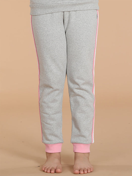 Girls Joggers with Sideseam Tape Detail
