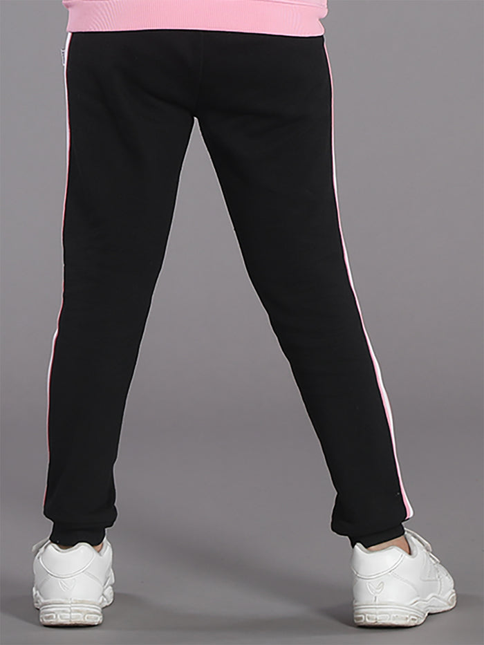 Girls Joggers with Sideseam Tape Detail