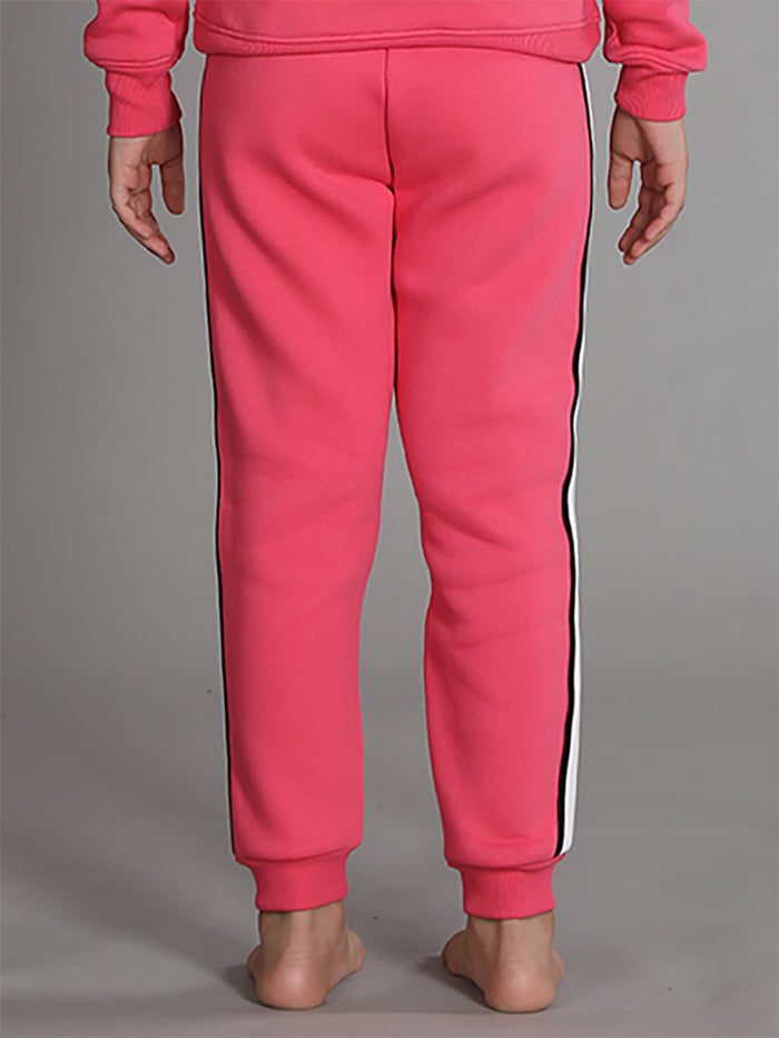 Girls Joggers with Sideseam Tape Detail