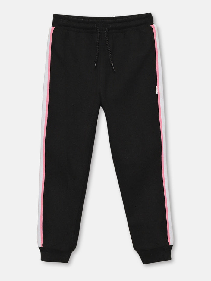 Girls Joggers with Sideseam Tape Detail