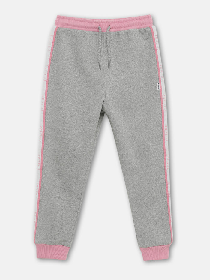Girls Joggers with Sideseam Tape Detail