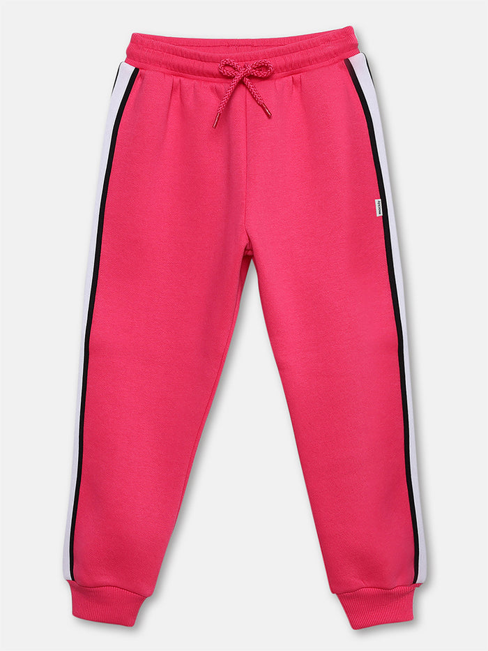 Girls Joggers with Sideseam Tape Detail