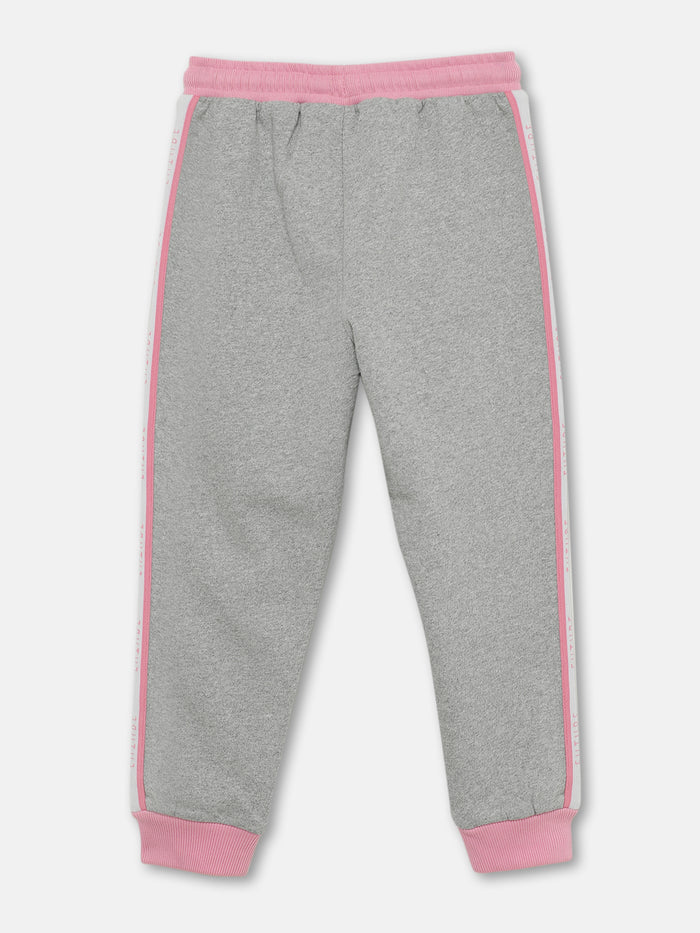 Girls Joggers with Sideseam Tape Detail