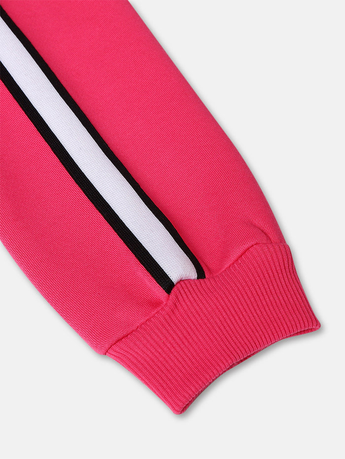 Girls Joggers with Sideseam Tape Detail