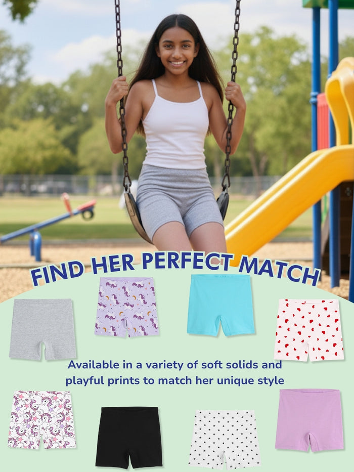 Girls Mini Innershorts - Pack of 4