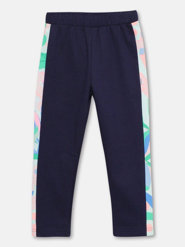 Girls Pant with Side Aop Detail