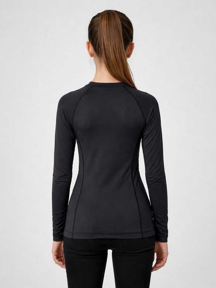 Girls Powerplay Compression tee - Black