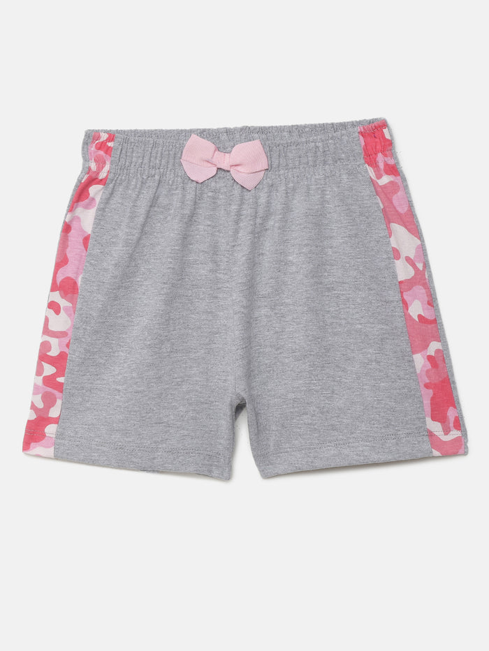 Girls Printed Cotton shorts