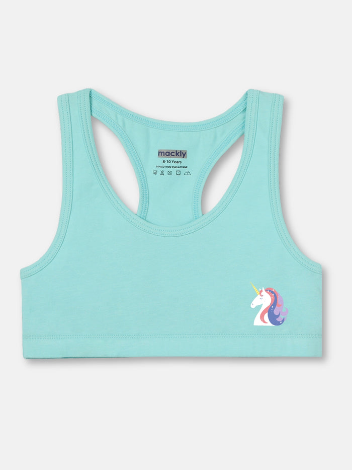 Girls Racerback Trainer Bra, Pack of 2 | Non-Padded