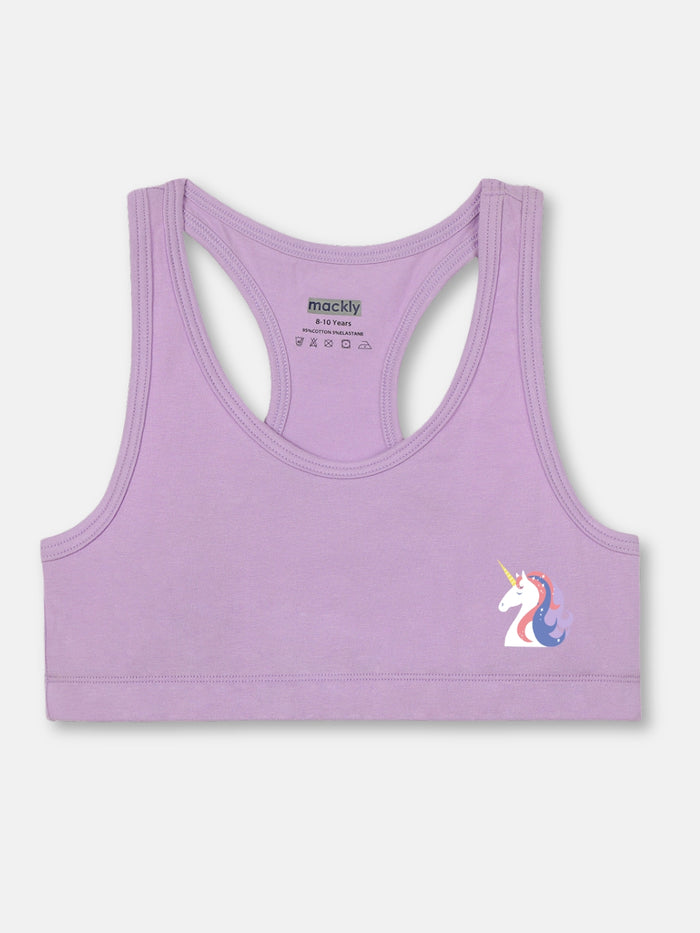 Girls Racerback Trainer Bra, Pack of 2 | Non-Padded