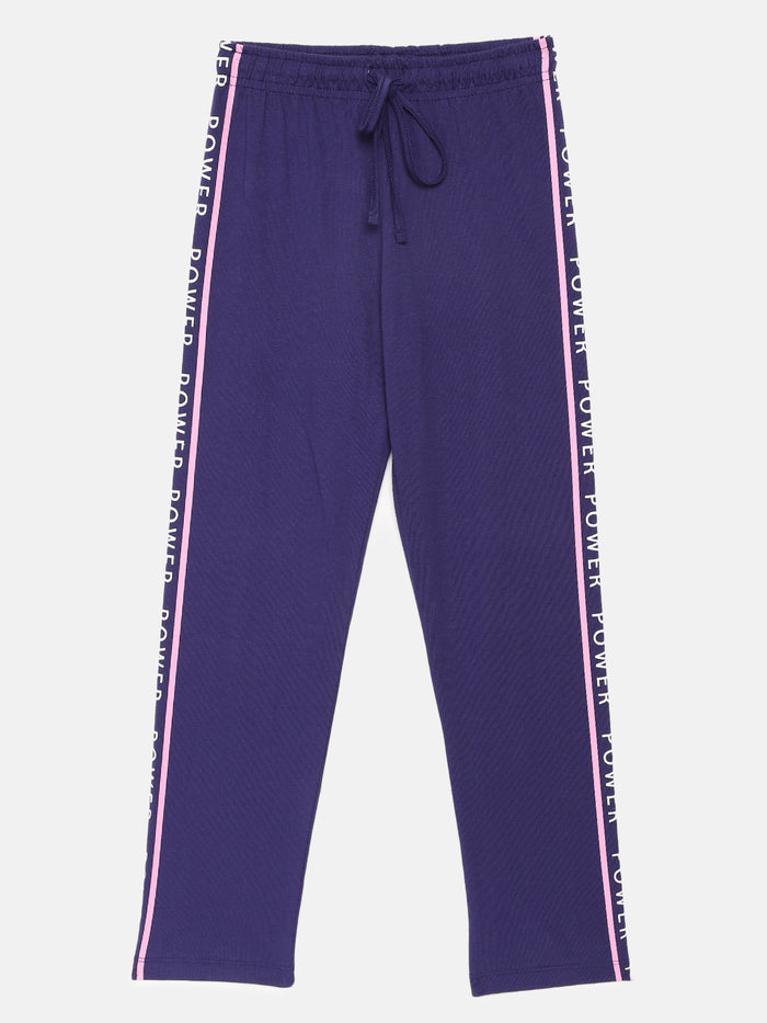 Girls Side Taped cotton Pants