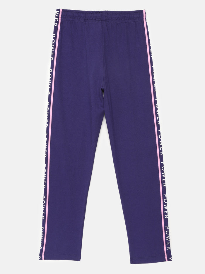 Girls Side Taped cotton Pants