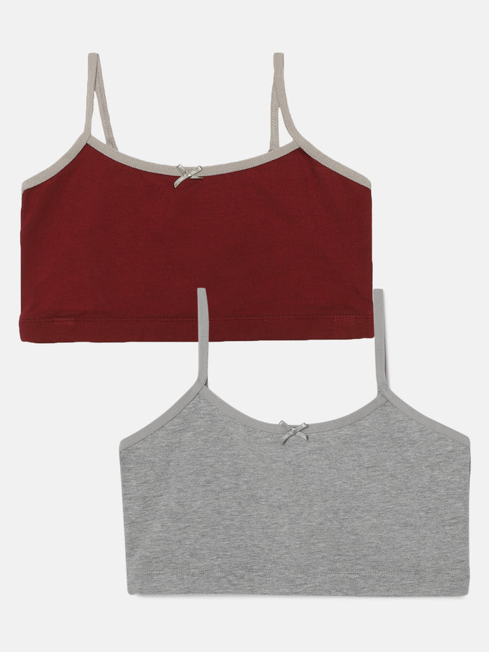 Trainer Bra - Brown / Grey Melange