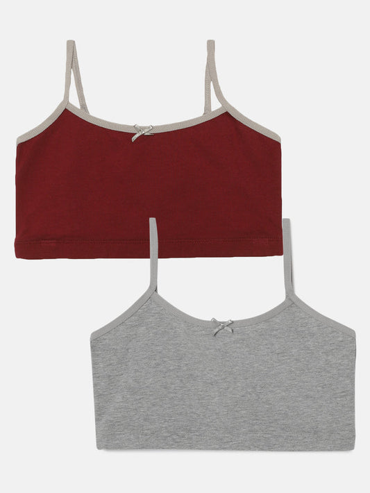 Trainer Bra - Brown / Grey Melange