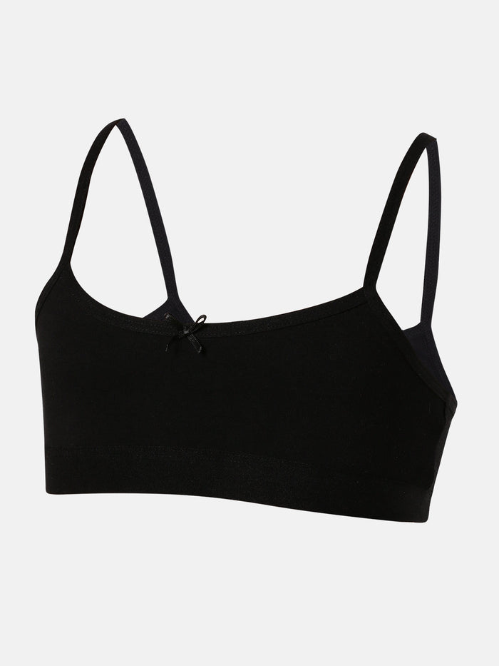 Girls Spaghetti Strap Trainer Bra, Pack of 2 | Non-Padded