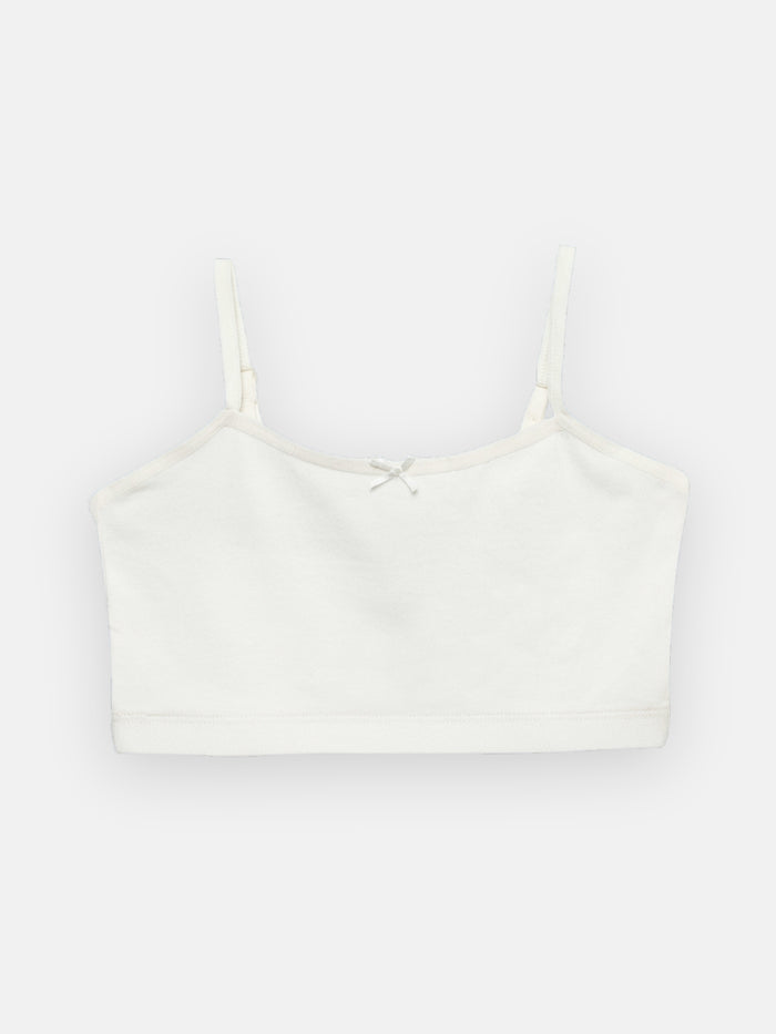 Girls Spaghetti Strap Trainer Bra, Pack of 3 | Non-Padded