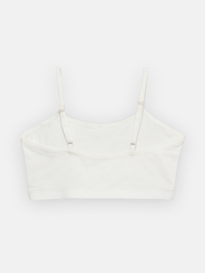 Girls Spaghetti Strap Trainer Bra, Pack of 3 | Non-Padded