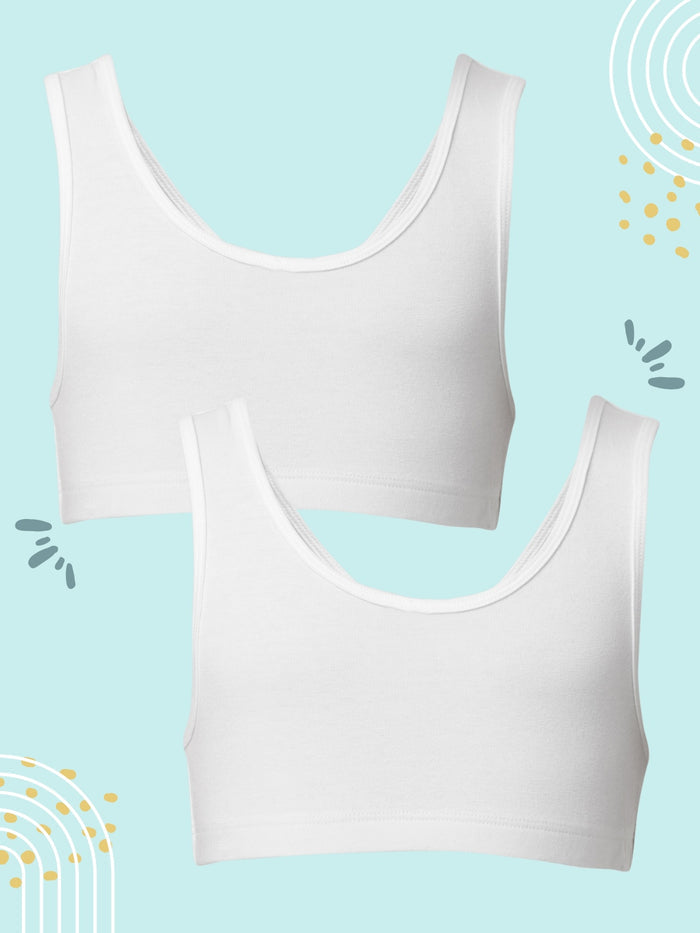 Girls Trainer Bra, Pack of 2 | Non-Padded