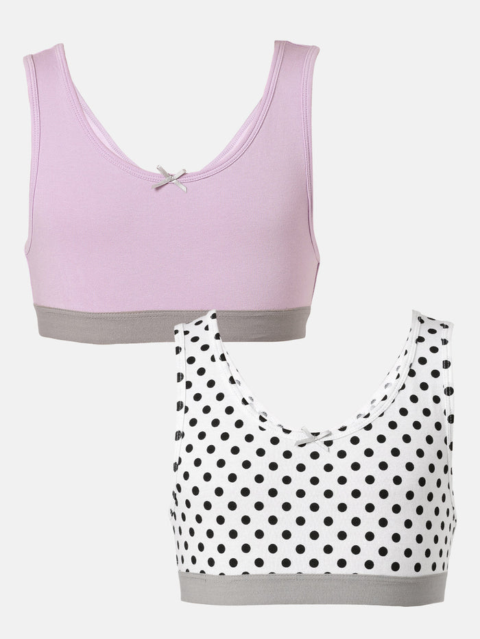 Girls Trainer Bra, Pack of 2 | Non-Padded