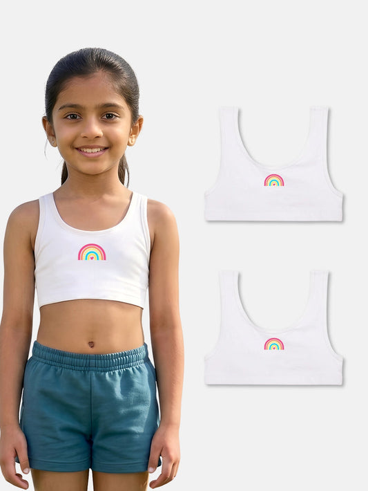 Girls Trainer Bra, Pack of 2 | Non-Padded