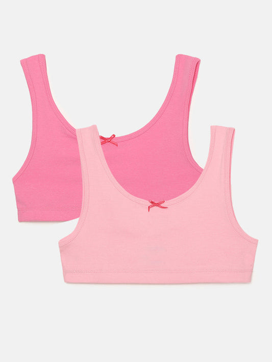 Pink Trainer Bra Combo