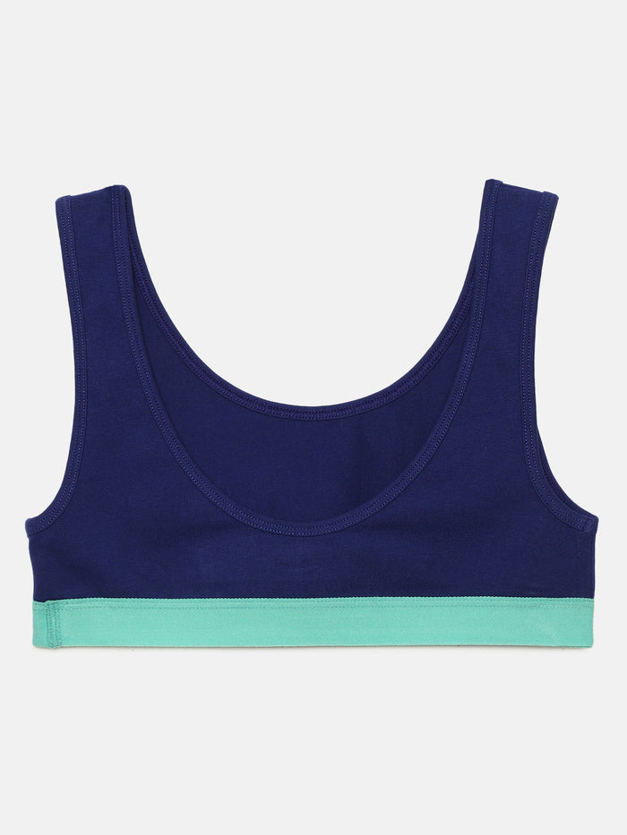 Blue Trainer Bra