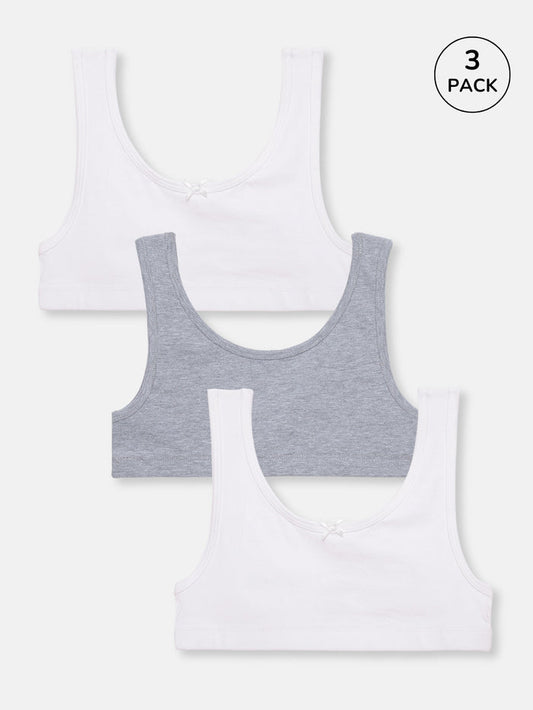 Girls Trainer Bra, Pack of 3 | Non-Padded