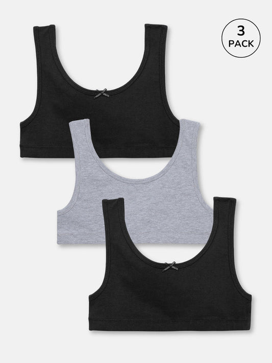 Girls Trainer Bra, Pack of 3 | Non-Padded