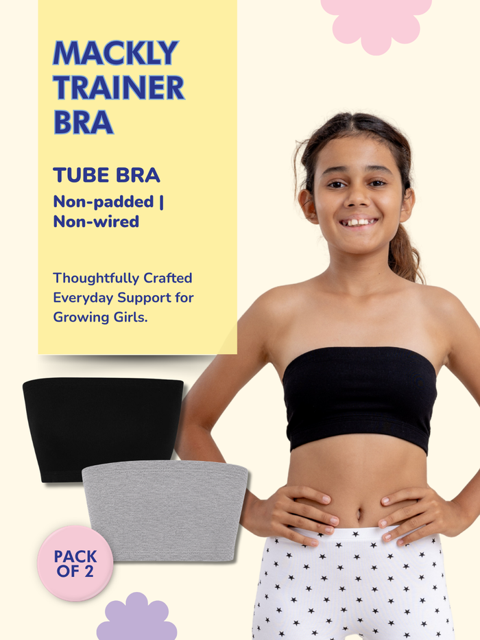 Girls Tube Bra - Pack of 2