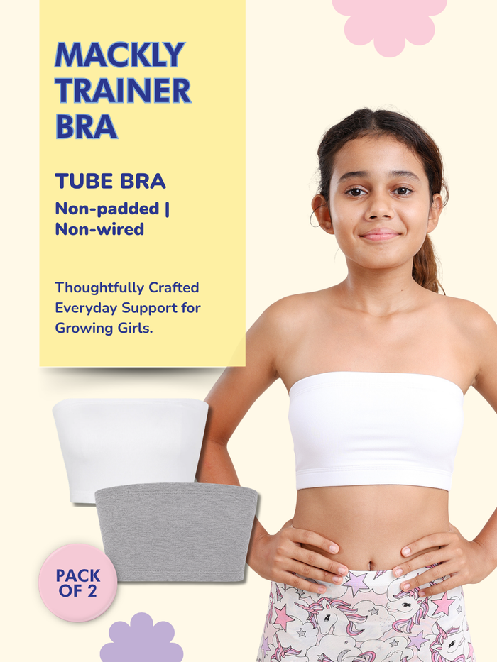 Girls Tube Bra - Pack of 2