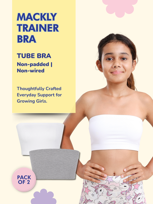 Girls Tube Bra - Pack of 2